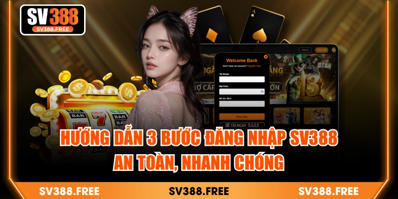 Hướng Dẫn 3 Bước Đăng Nhập SV388 An Toàn, Nhanh Chóng