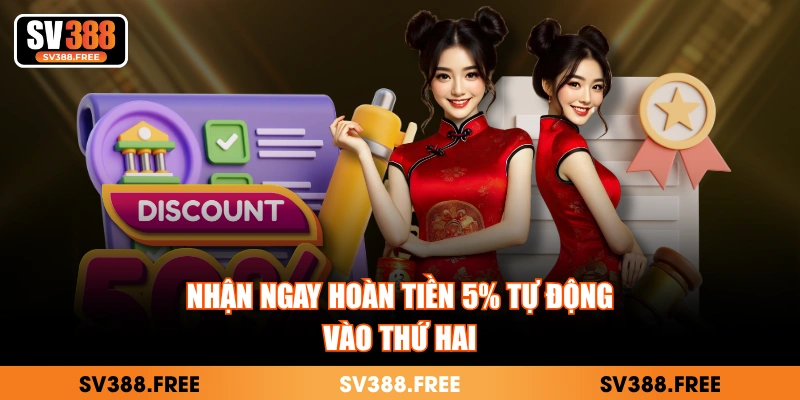 Khuyến mãi SV388 nhận 100% thưởng chào mừng