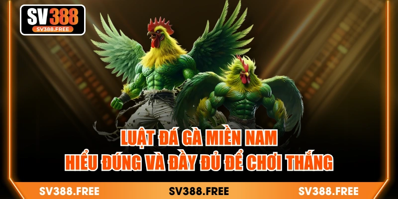 Luật Đá Gà Miền Nam - Hiểu Đúng Và Đầy Đủ Để Chơi Thắng