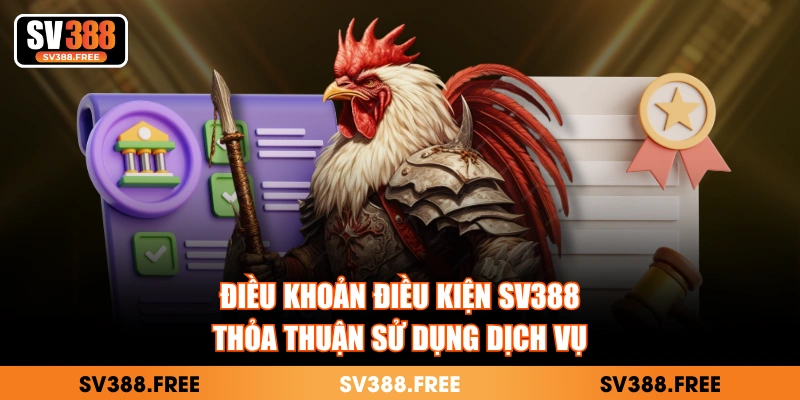 Điều khoản điều kiện SV388 thỏa thuận sử dụng dịch vụ