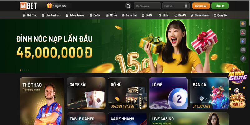 Ưu điểm nổi bật của các sảnh trò chơi tại nhà cái Mbet